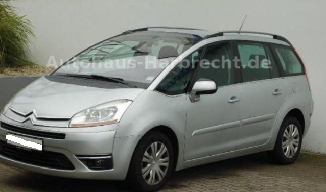 Left hand drive CITROEN C4 PICASSO 2.0 HDI 150BHP TENDANCE 7 SEATS